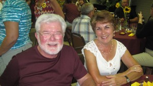Joe DeSantis, one of the first faculty members at ECCHS, and sister Sylvia Young enjoy the social at Gunner’s Restaurant on Friday evening. Mr. DeSantis traveled from Guntersville, Alabama to attend the festivities. He described his experience coming back as “very nostalgic”.