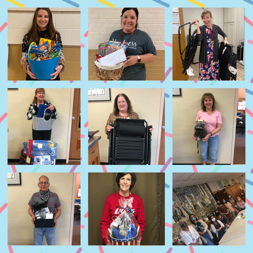 Teacher Appreciation Week Winners