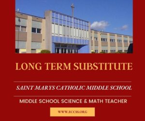LONG TERM MIDDLE SCHOOL SUB NEEDED