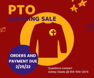 ECC PTO Spring Clothing Order