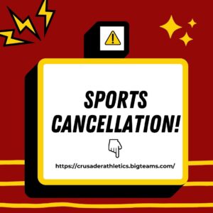 Baseball and Softball Games Cancelled for 5/4/22