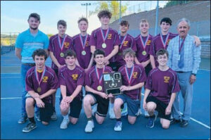 Good Luck Crusader Boys Tennis Team!