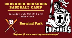Crusader Crusher Baseball Camp