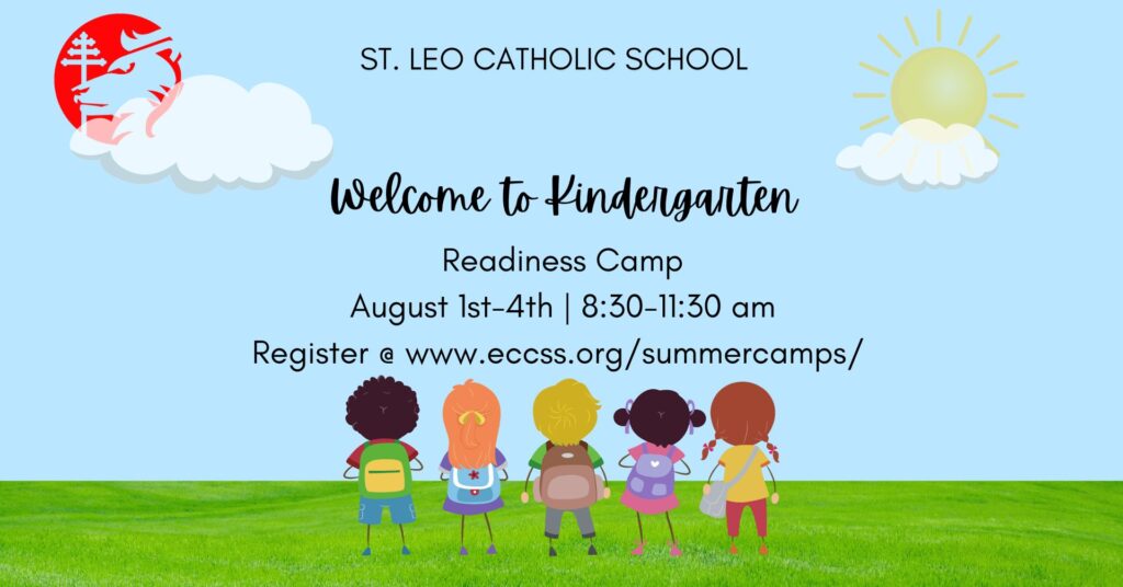 SLS Kindergarten Readiness Camp August 1st-4th