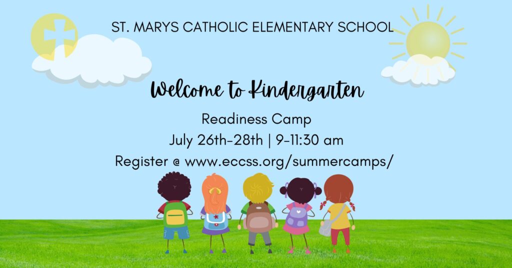 SMCES Kindergarten Readiness Camp July 26th-28th