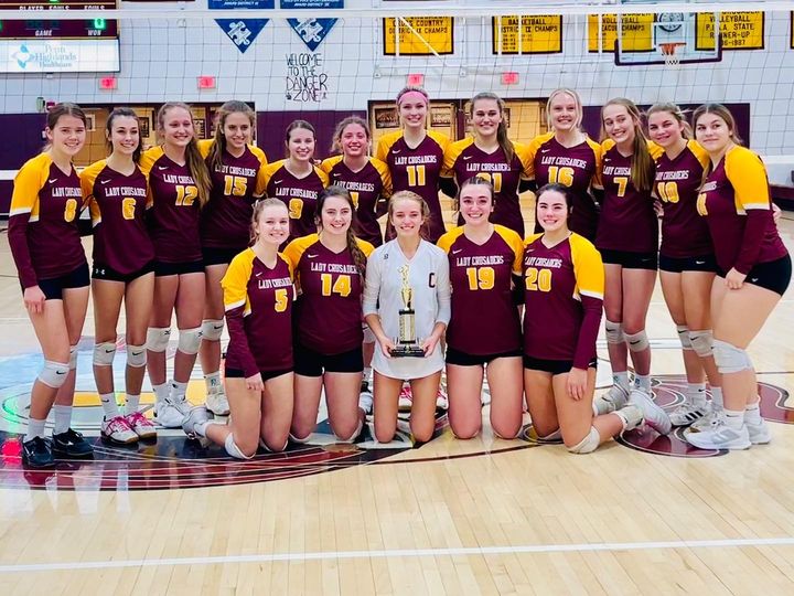 Congratulations Crusader Volleyball Team!