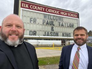 St. Vincent College Visits ECCHS