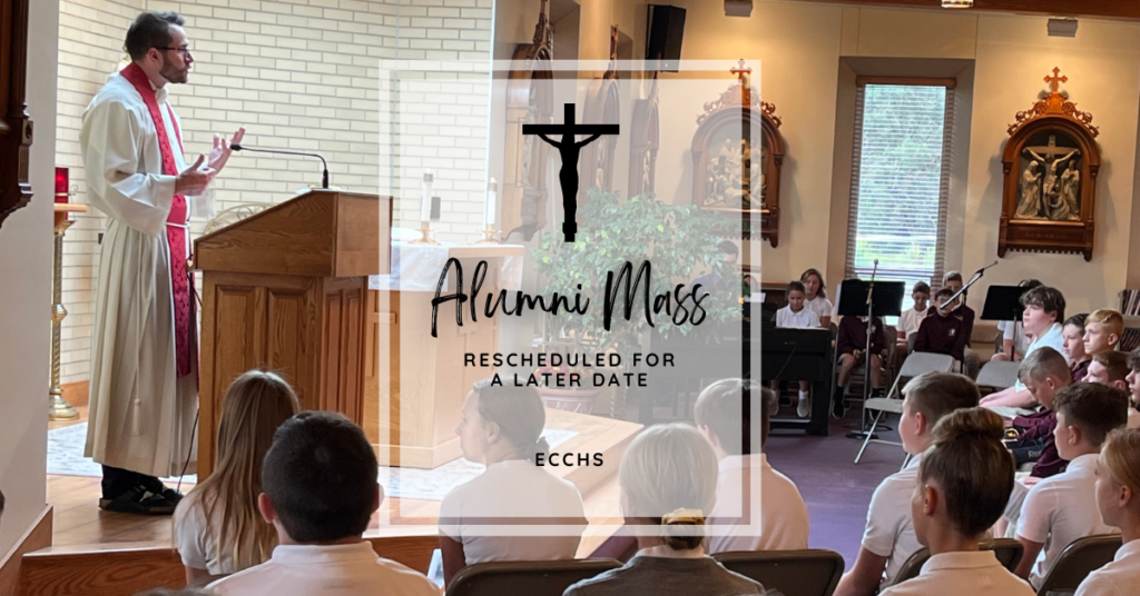 Alumni Mass Rescheduled